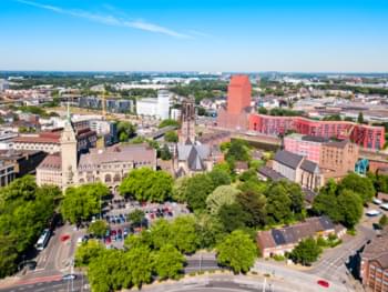 Blick auf Duisburg