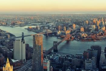 Vista di New York