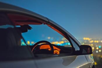 Mietwagen in der Stadt