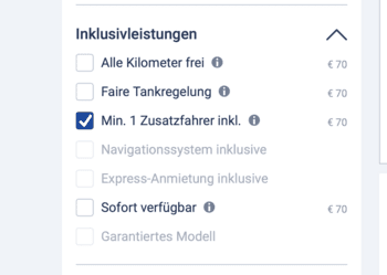 Einfach ''Zusatzfahrer'' anklicken