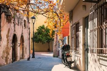Straßen in Chania