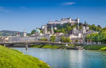 Vista della Fortezza Hohensalzburg