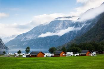 Campingplatz in Norwegen