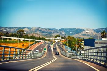 Autobahn auf Palma de Mallorca