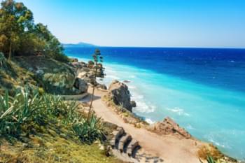 Strand in Rhodos