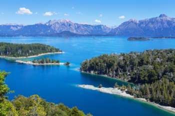Vista del lago Nahuel Huapi, Bariloche