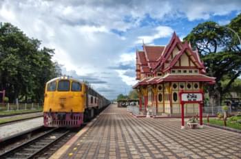 Estación de tren en Hua Hin