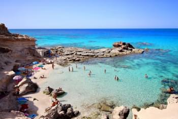 Beach on Formentera