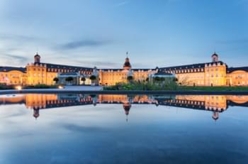 El castillo de Karlsruhe