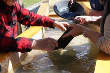 rivière d'or yukon canada 