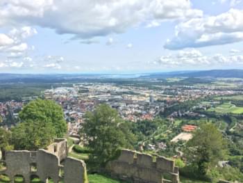 Uitzicht over Singen