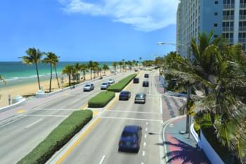 Calle en Fort Lauderdale