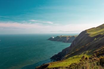 Scogliere a Howth in Irlanda