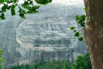 Stone Mountain park près d'Atlanta Etats-Unis