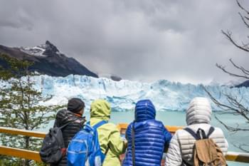 Gletsjer in het Nationaal Park, Argentinië