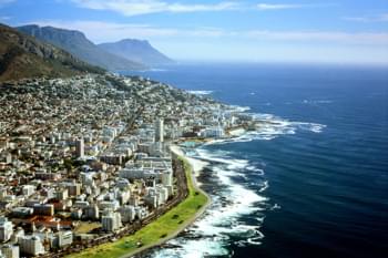 Uitzicht op Kaapstad