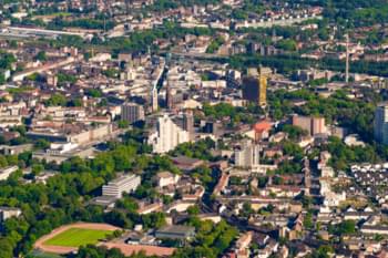 Vista aérea de Gelsenkirchen