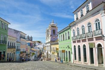 Salvador da Bahia Brésil architecture coloniale