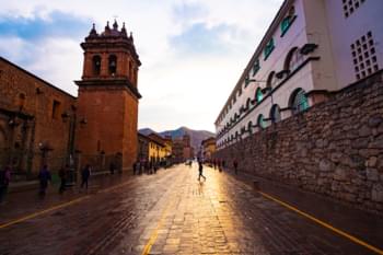 Onderweg in Cusco, Peru