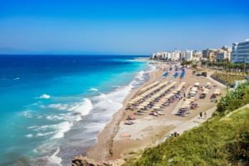 La playa de Rodas
