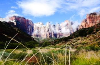 Landschaft im Zion National Park, USA