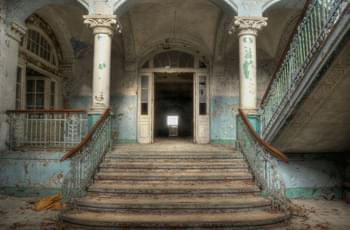 Blick in die Beelitz-Heilstätte