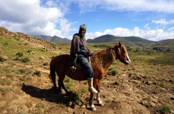 Hirte in Lesotho