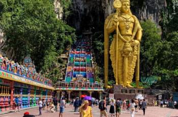 Batu Caves in Kuala Lumpur, Malaysia