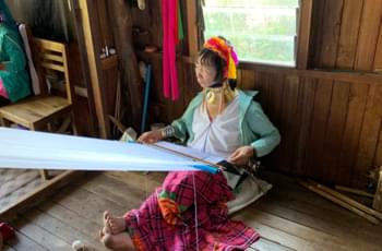 Padaung-Frau in Myanmar