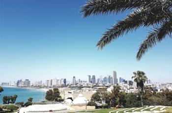 Blick auf Tel Aviv von Jafa aus