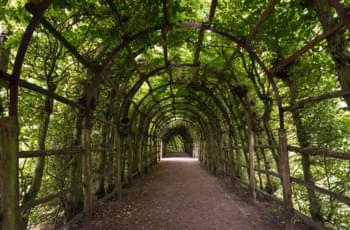 Pergola nel giardino del castello, Schwerin