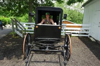 Außengelände Amish Farm USA