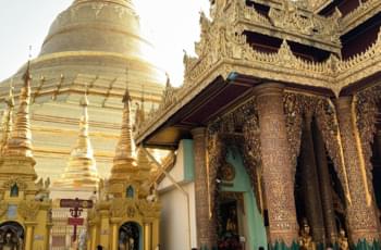 Shwedagon Pagode in Myanmar
