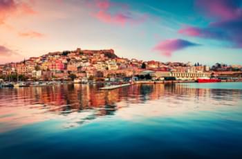 Ausblick auf Kavala