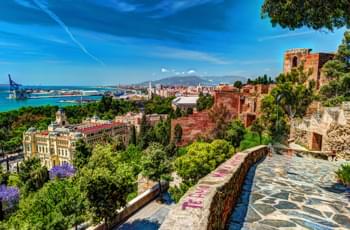 Malaga, Spanien