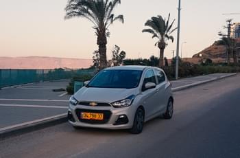 Tiberias am See Genezarth mit unserem Mietwagen