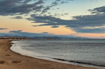 Sonnenuntergang Playa de la Malvarrosa