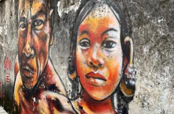 Street Art in Penang, Malaysia