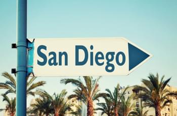 Schild San Diego