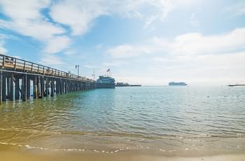 Pier in Santa Barbara Kalifornien