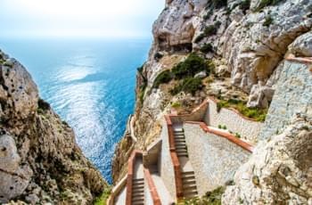 Weg zur Neptune's Grotto