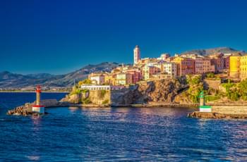 Blick auf Bastia