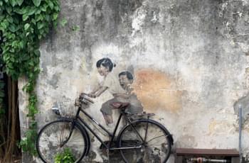 Street Art in Penang, Malaysia