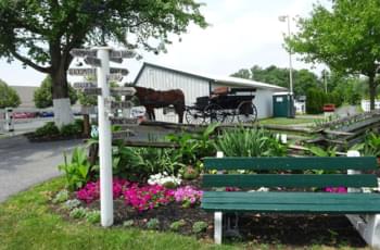 Außengelände Amish Farm USA