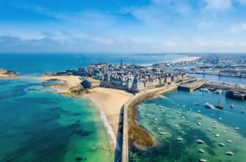 Vue sur saint-malo
