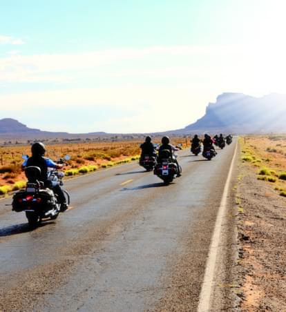Mit dem Motorrad unterwegs - Die 5 besten Routen der USA