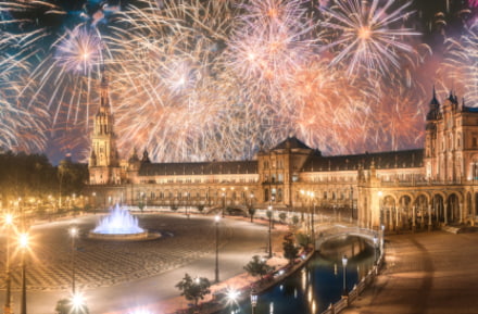 Año nuevo en Sevilla