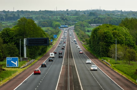 Strada in Irlanda