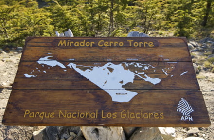 Kaart Nationaal Park, Argentinië