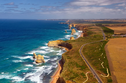 Avec la voiture de location en Australie